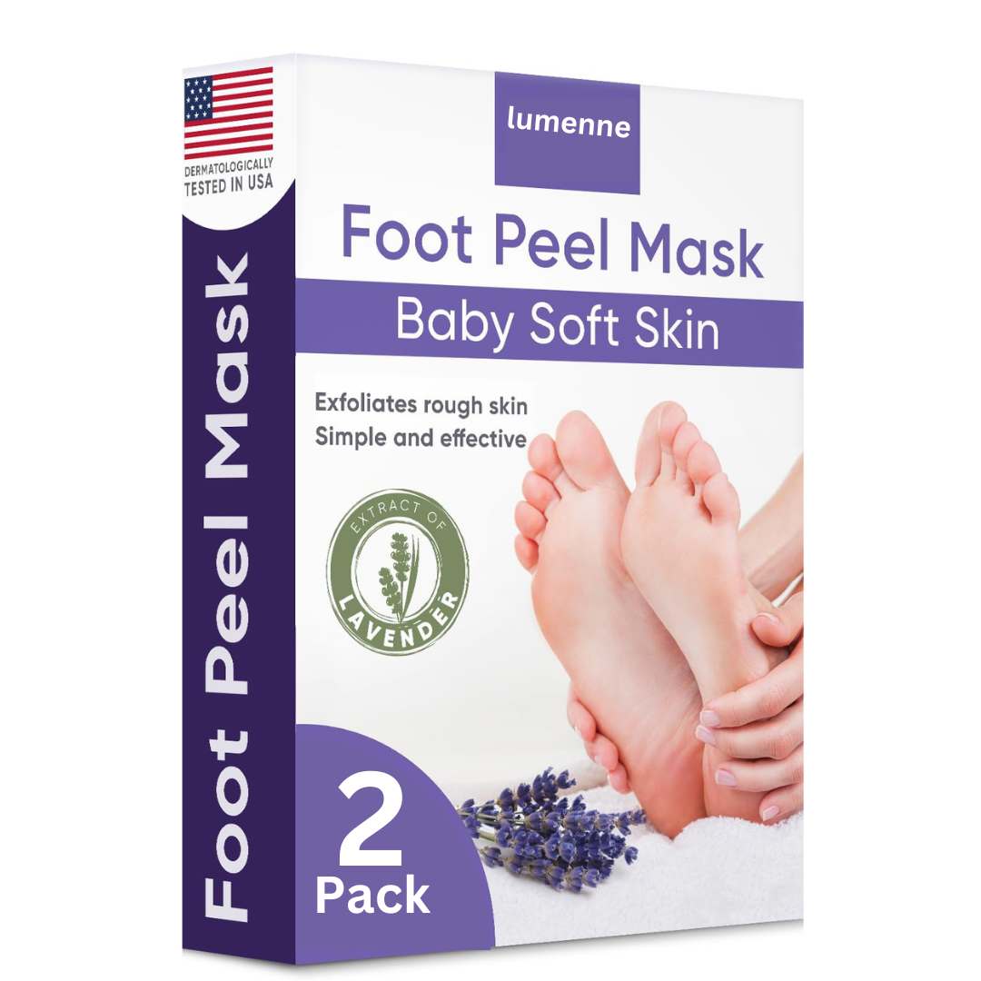 Lumenne Silky Feet Peeling Mask — Lavender