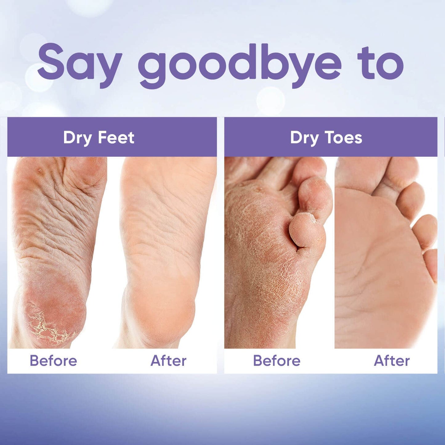 Lumenne Silky Feet Peeling Mask — Lavender
